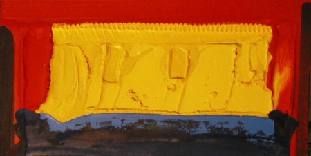 Formes dansantes, août 2001, 40 x 80cm