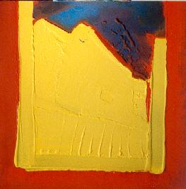 Le combat du bleu, 122 x 122, juillet 2001