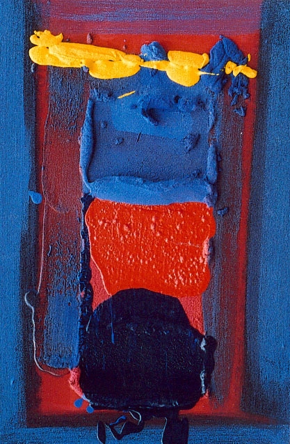 Marée bleu marine, 40 x 60 cm, mai 2005