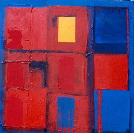 Pas encore titrée et déjà si jolie, 100 x 100 cm, mai 2005