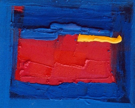 Paysage au coup de soleil, 50 x 60 cm, mai 2005