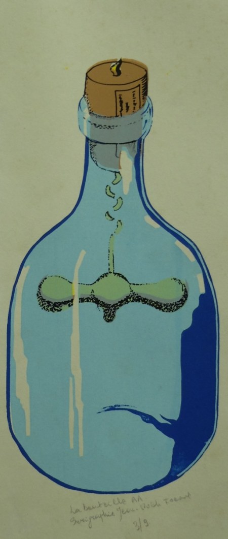 la bouteille AA 1973